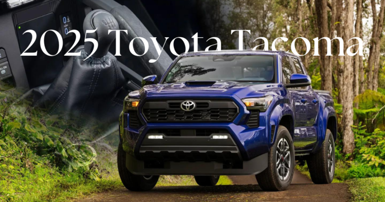 2025 Toyota Tacoma As America’s Last New Pickup With a Manual Transmission