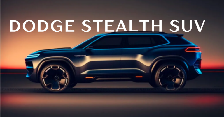 Dodge Stealth SUV to Replace the Durango, with Production Moving to Canada