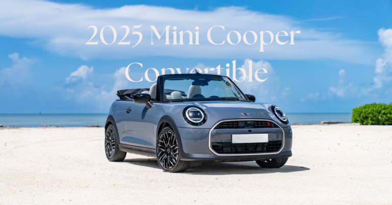 2025 Mini Cooper Convertible: Bringing Back Open-Roof Fun