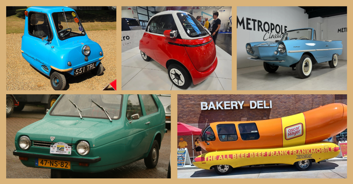 Iconic Weird Cars Through History