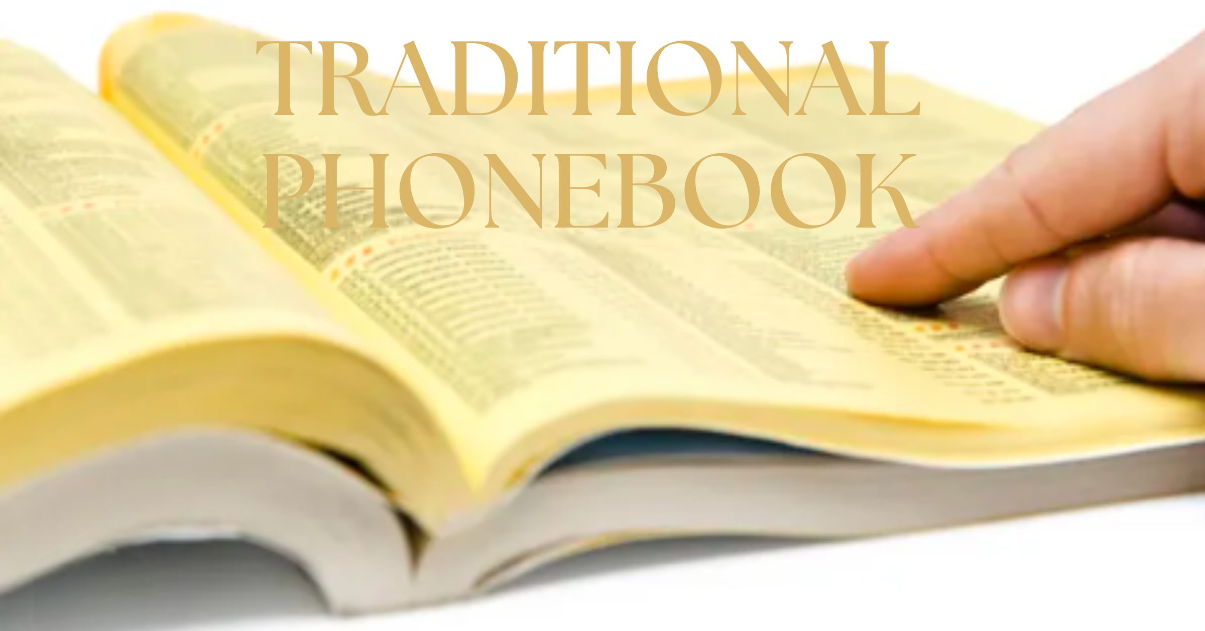 Traditional phonebook